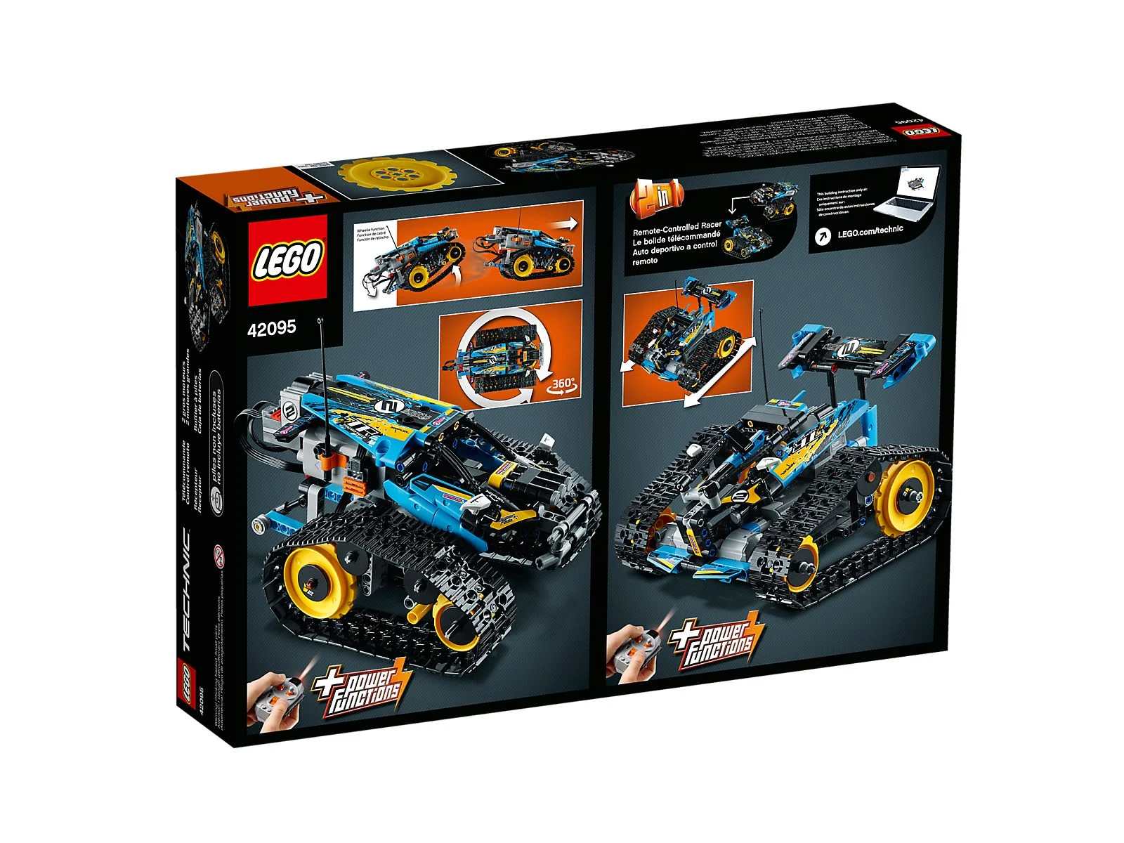 LEGO® 42095 Sterowana wyścigówka kaskaderska - zdjęcie 3