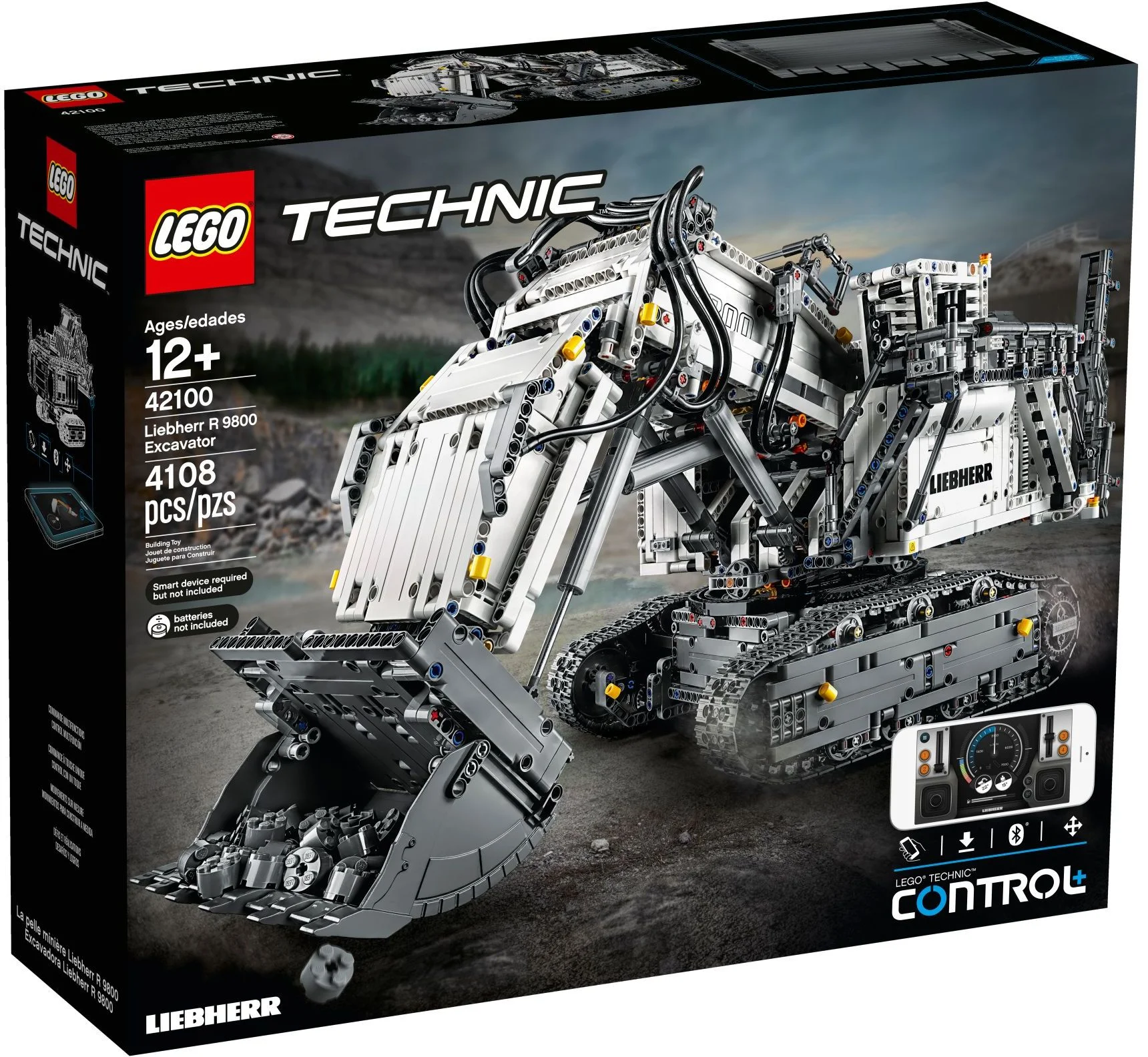 LEGO Technic koparka Liebherr R 9800 42100