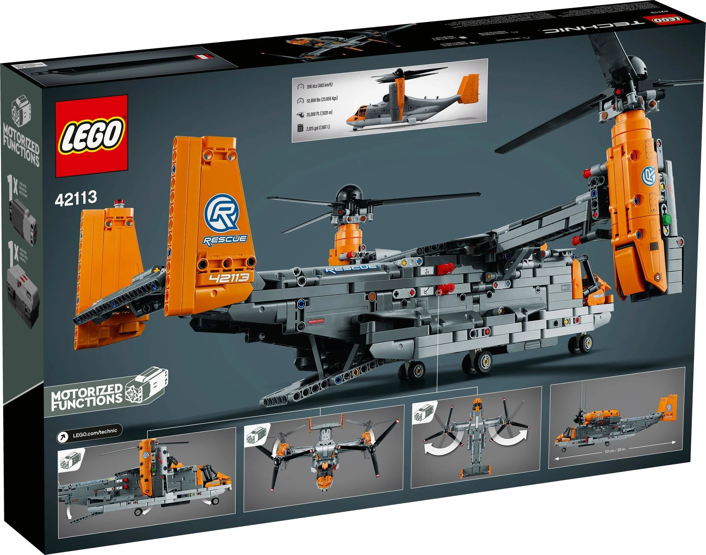 LEGO® 42113 Bell Boeing V-22 Osprey - zdjęcie 9