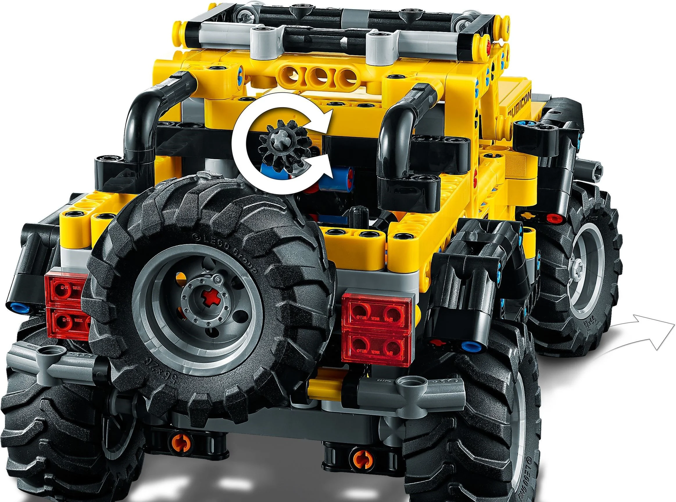 LEGO® 42122 klocki Lego Technic Jeep Wrangler rubicon terenówka - zdjęcie 6