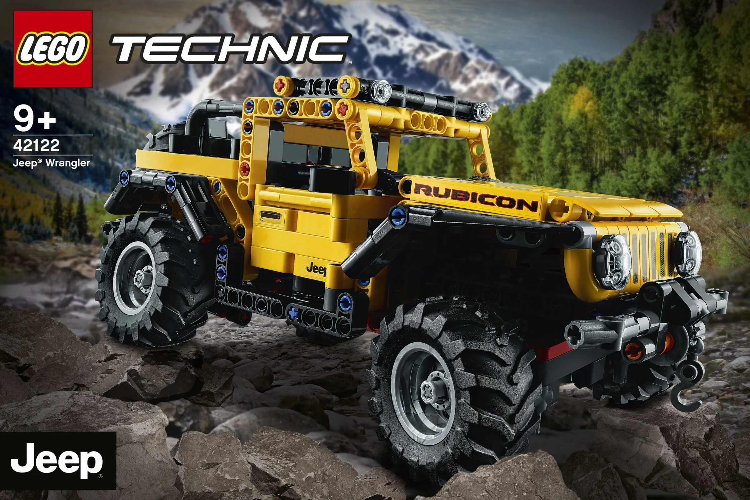 LEGO® 42122 klocki Lego Technic Jeep Wrangler rubicon terenówka - zdjęcie 11