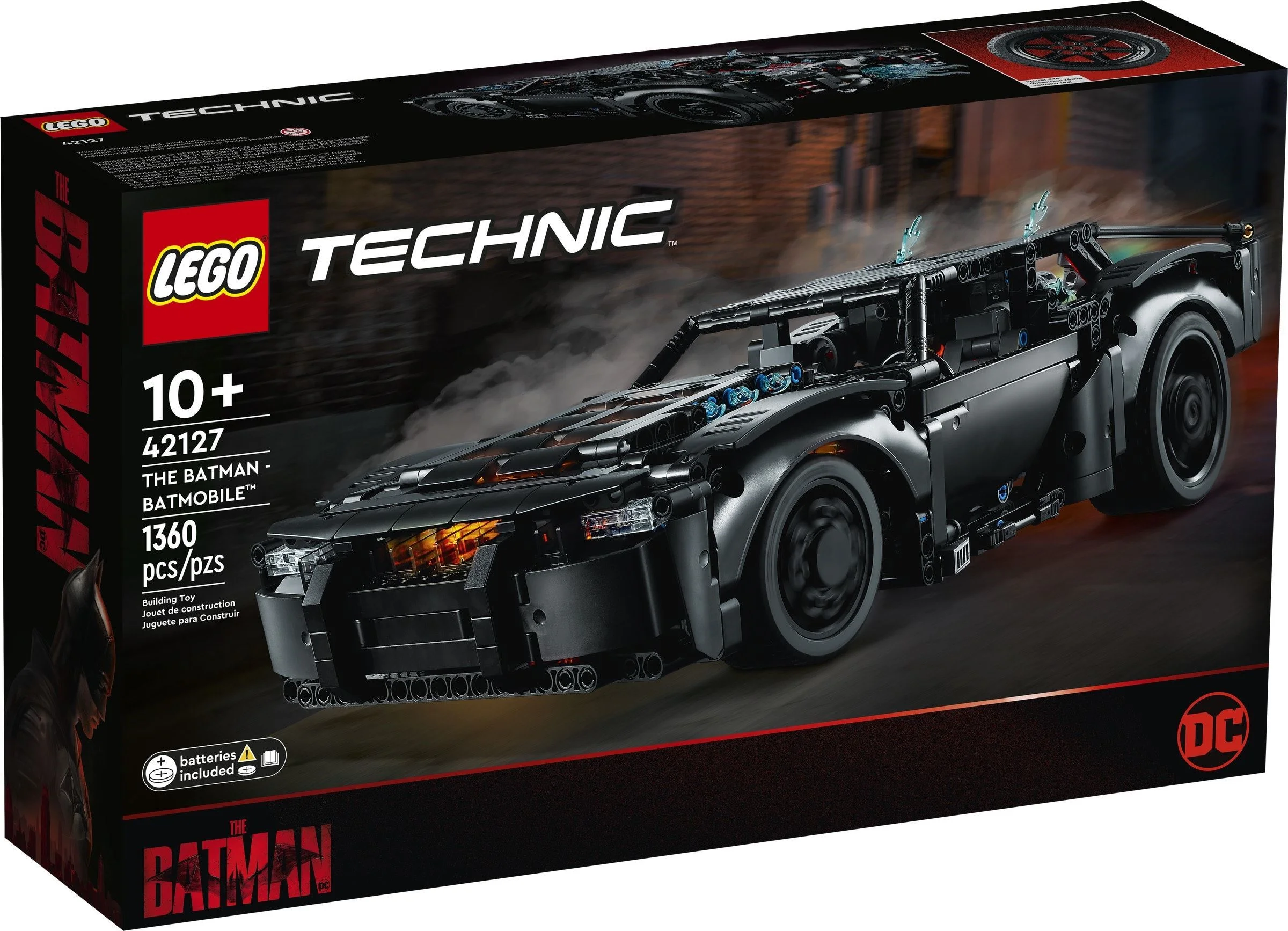 LEGO Technic Batmobil z filmu The Batman 42127
