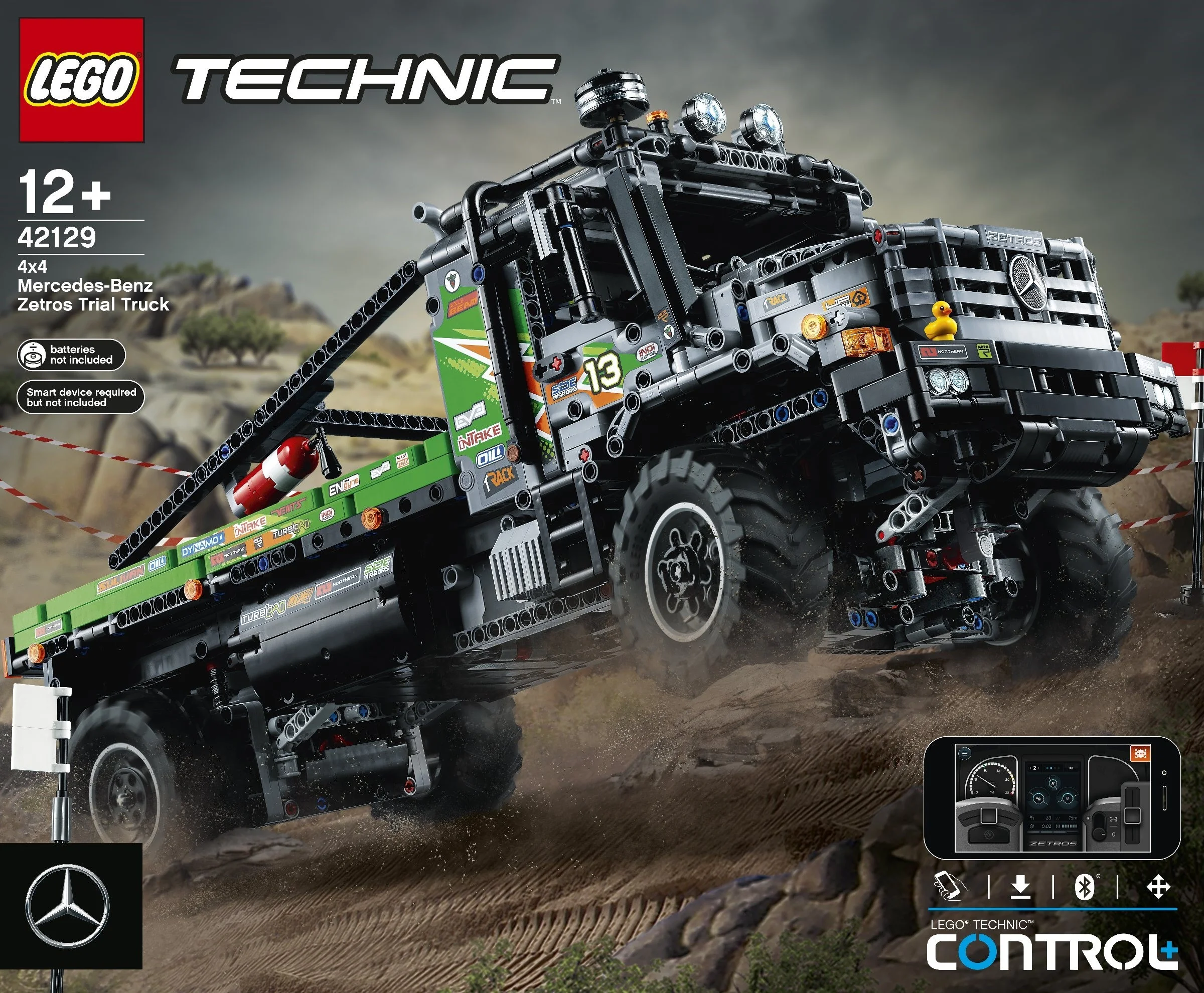 LEGO® 42129 Ciężarówka Mercedes-Benz Zetros z napędem na 4 koła - zdjęcie 13