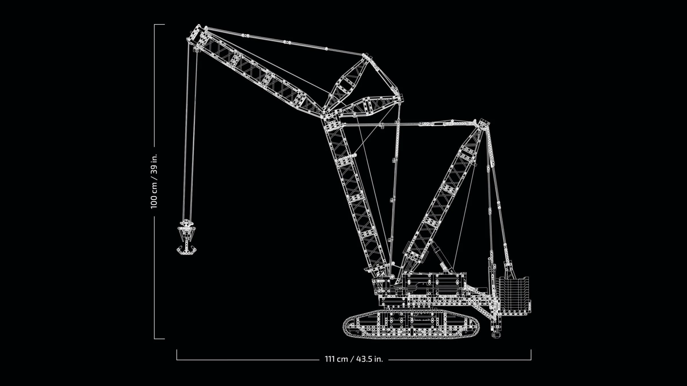 LEGO® 42146 Żuraw gąsienicowy Liebherr LR 13000 - zdjęcie 5