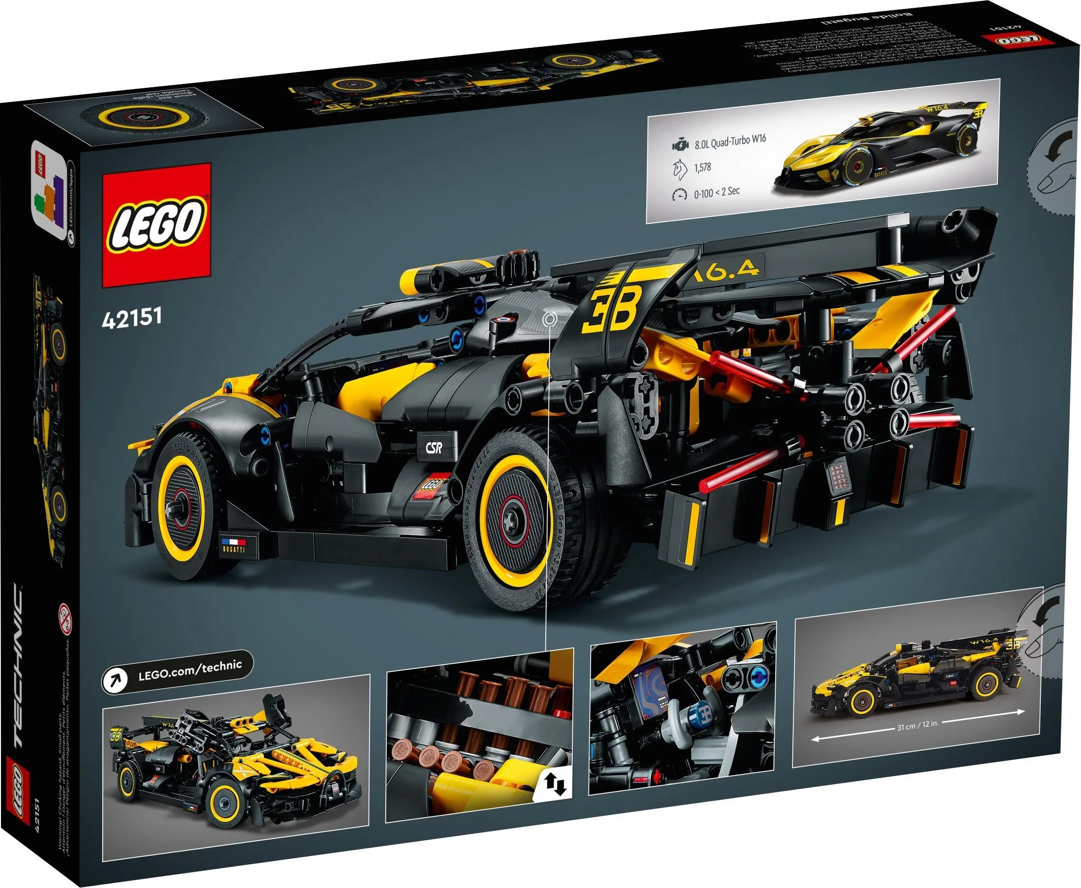 LEGO® 42151 Bugatti Bolide - zdjęcie 7