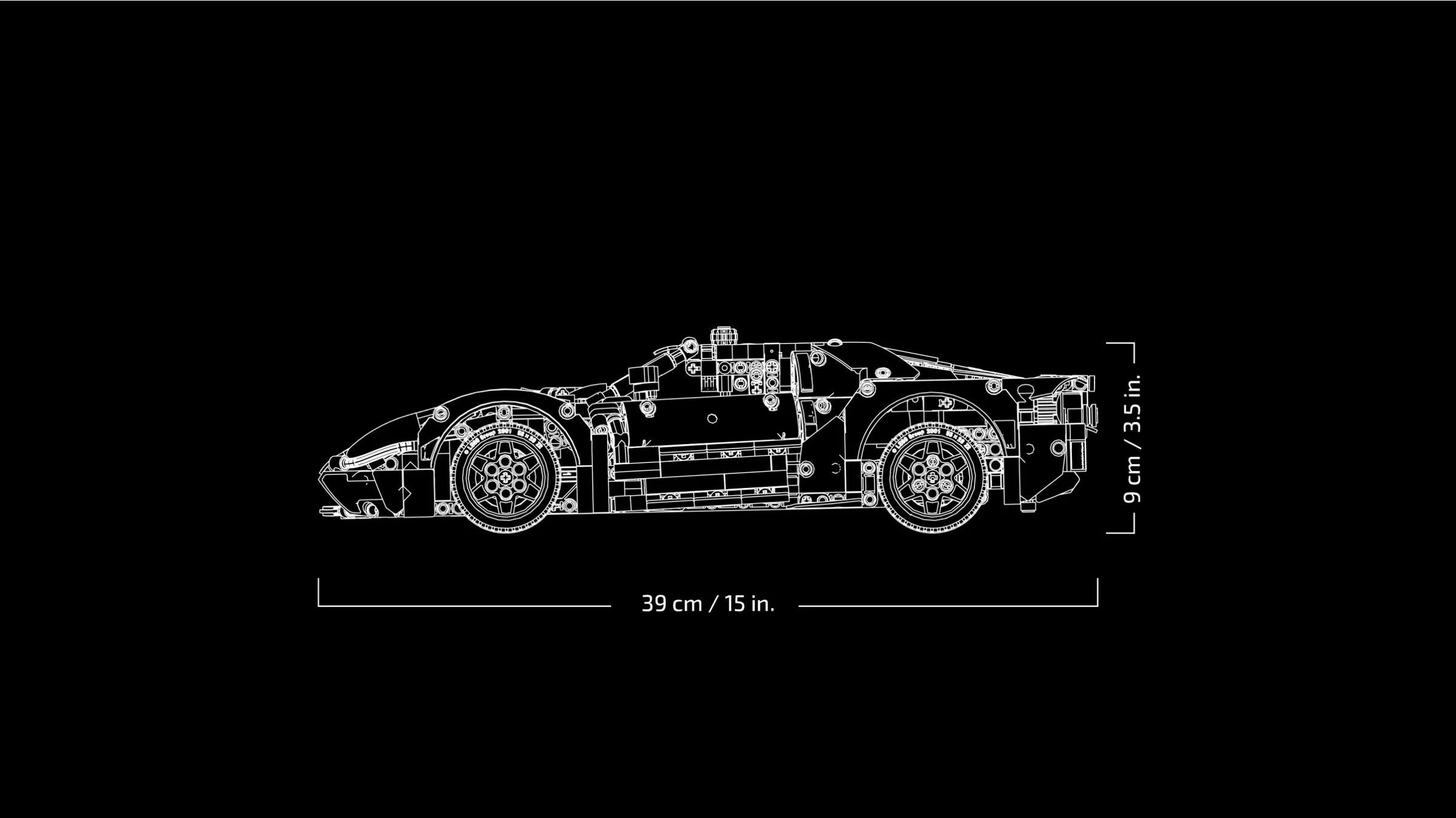 LEGO® 42154 Ford GT, wersja z 2022 roku - zdjęcie 8