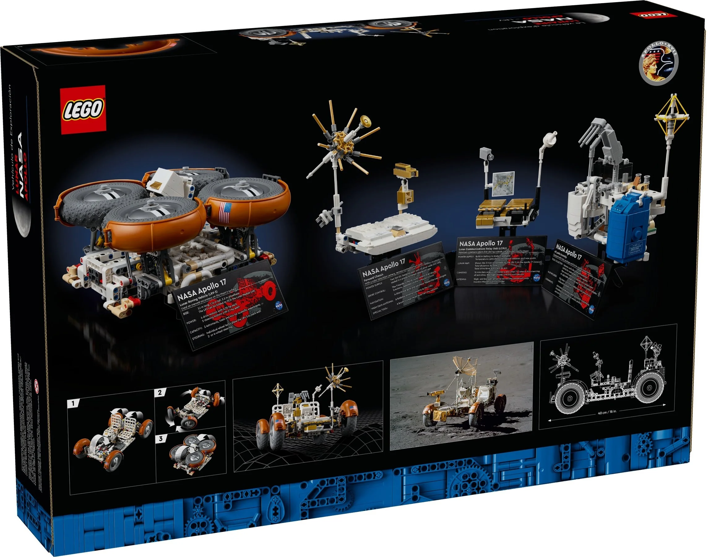 LEGO® 42182 NASA Apollo - pojazd LRV - zdjęcie 3