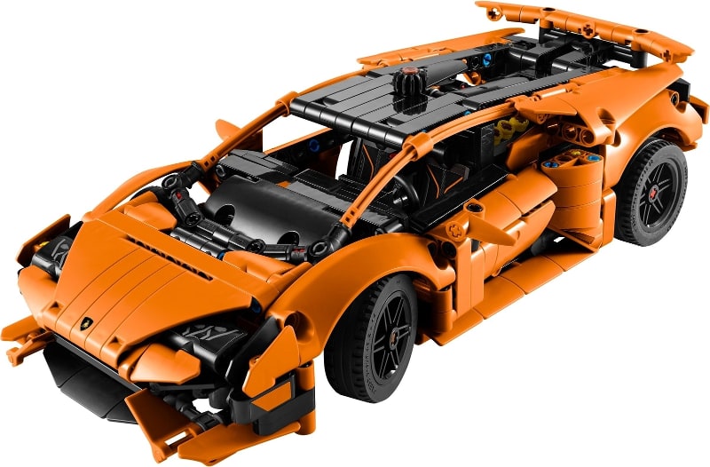Pomarańczowe Lamborghini Huracán Tecnica