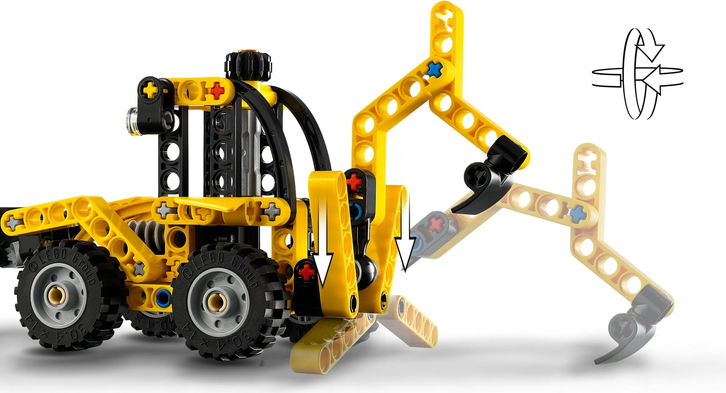 LEGO® 42197 Koparko-ładowarka - zdjęcie 11