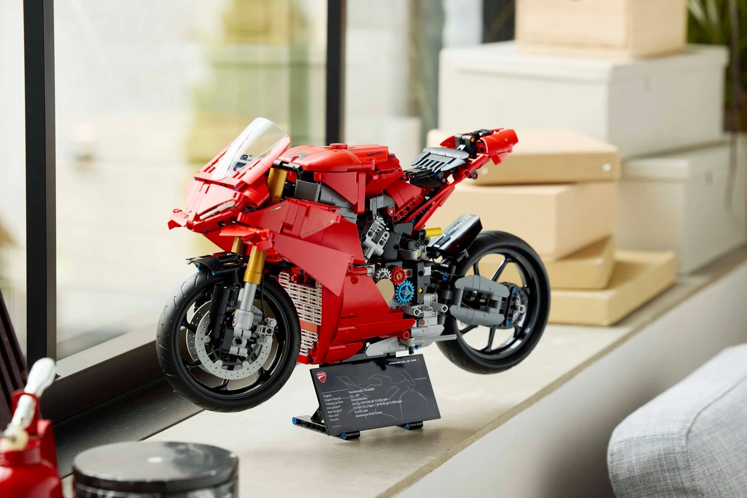 LEGO® 42202 Motocykl Ducati Panigale V4 S - zdjęcie 7