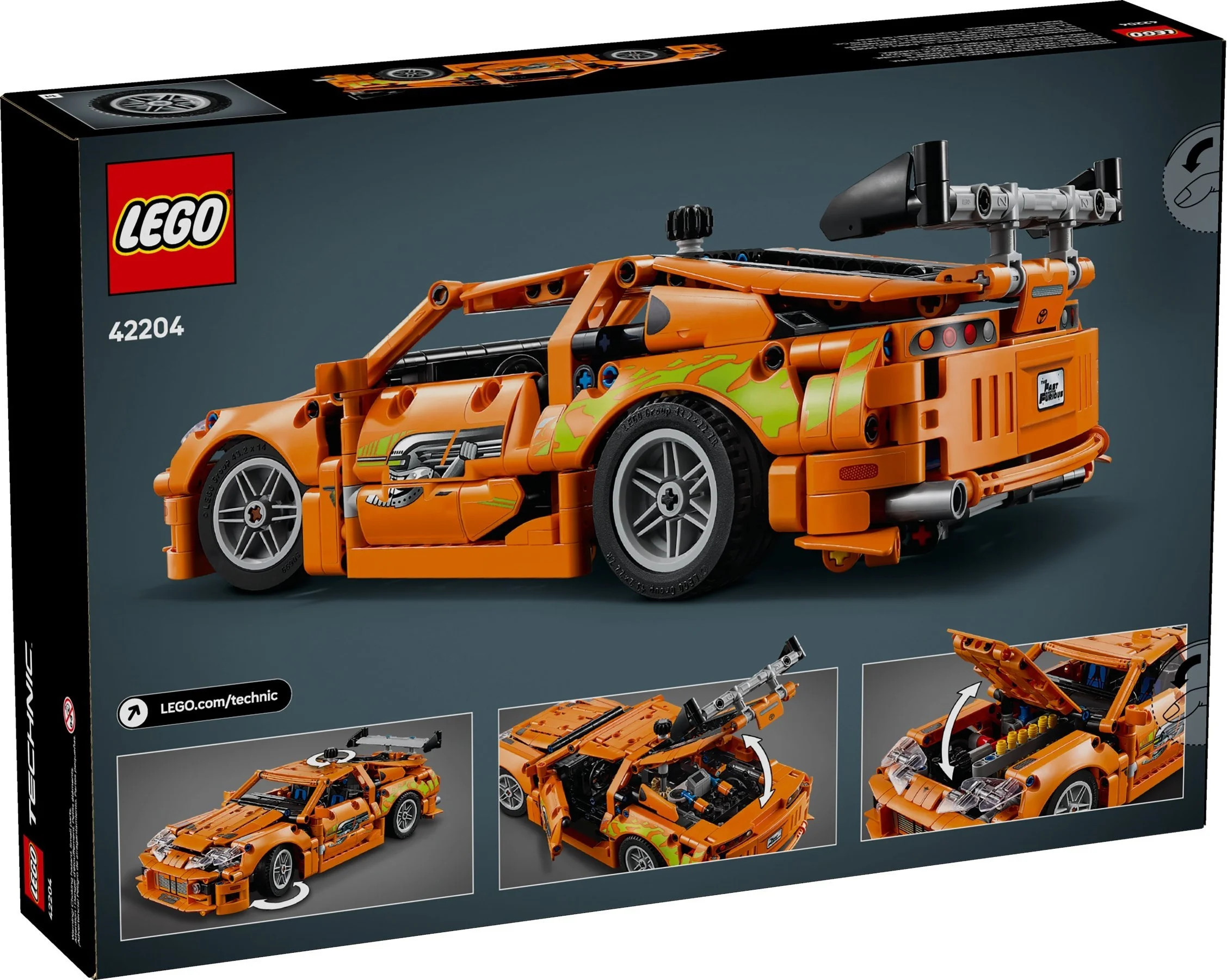 LEGO® 42204 Fast and Furious Toyota Supra MK4 - zdjęcie 12