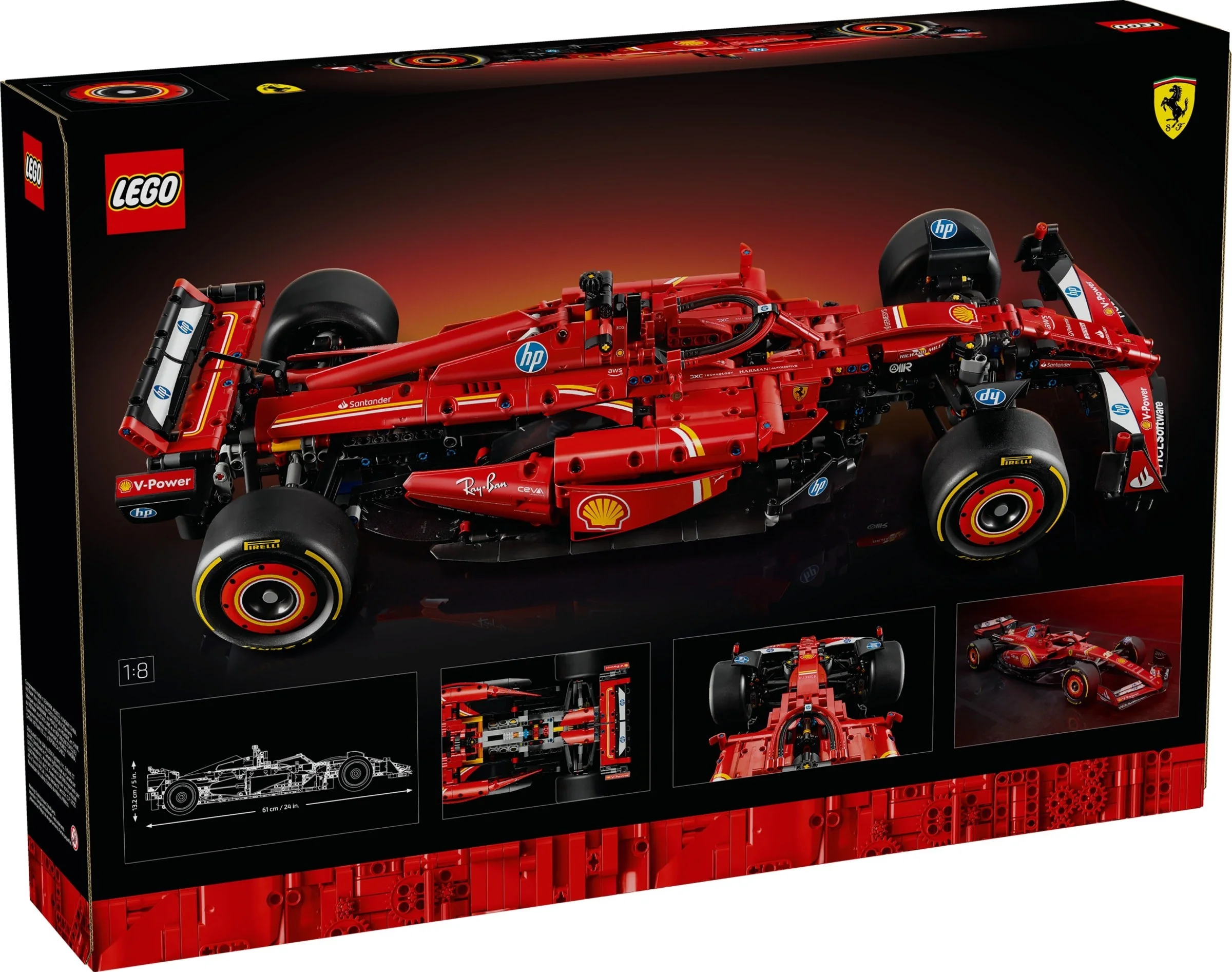 LEGO® 42207 Bolid F1 Ferrari SF-24 - zdjęcie 3