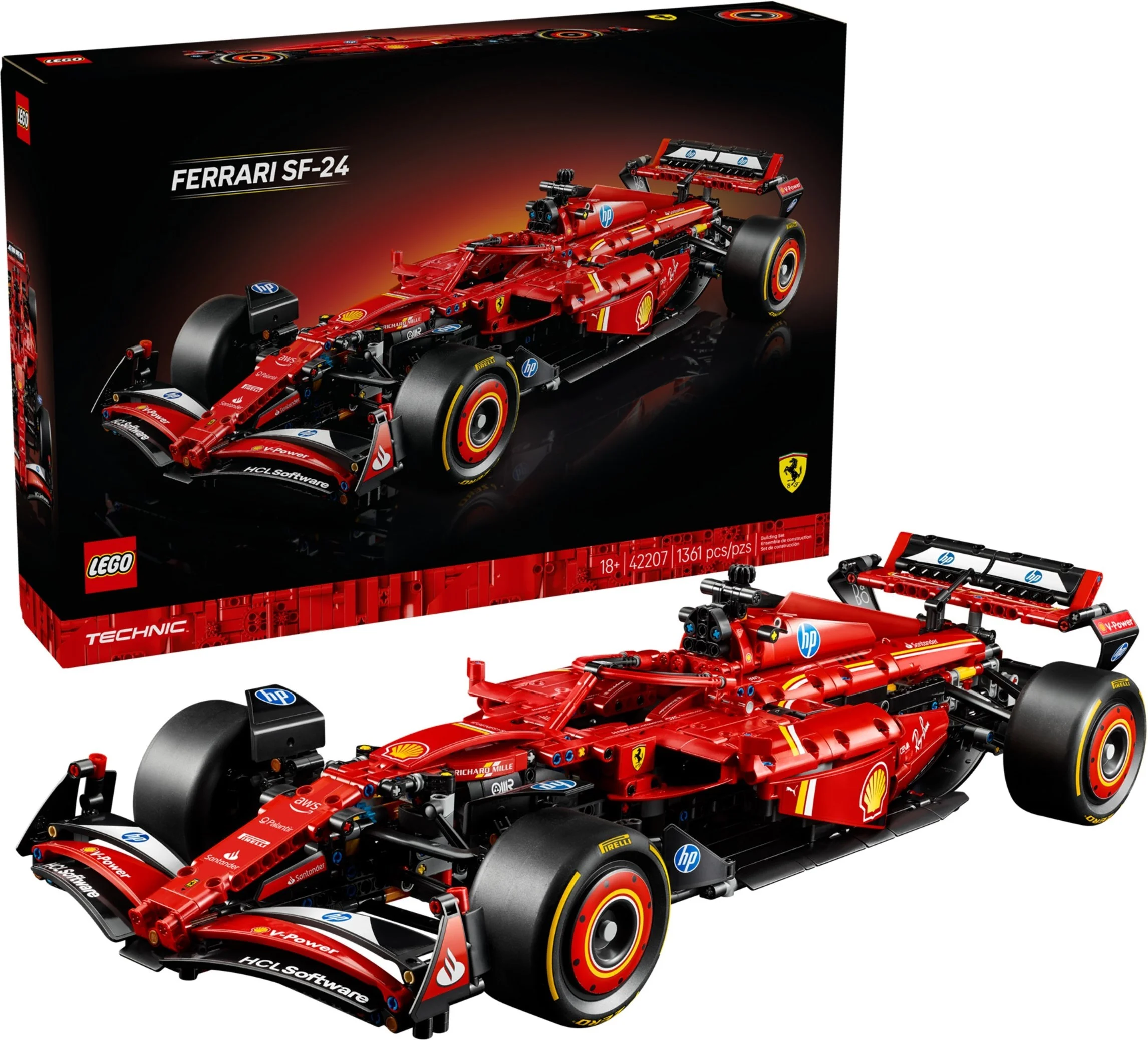 LEGO® 42207 Bolid F1 Ferrari SF-24 - zdjęcie 4