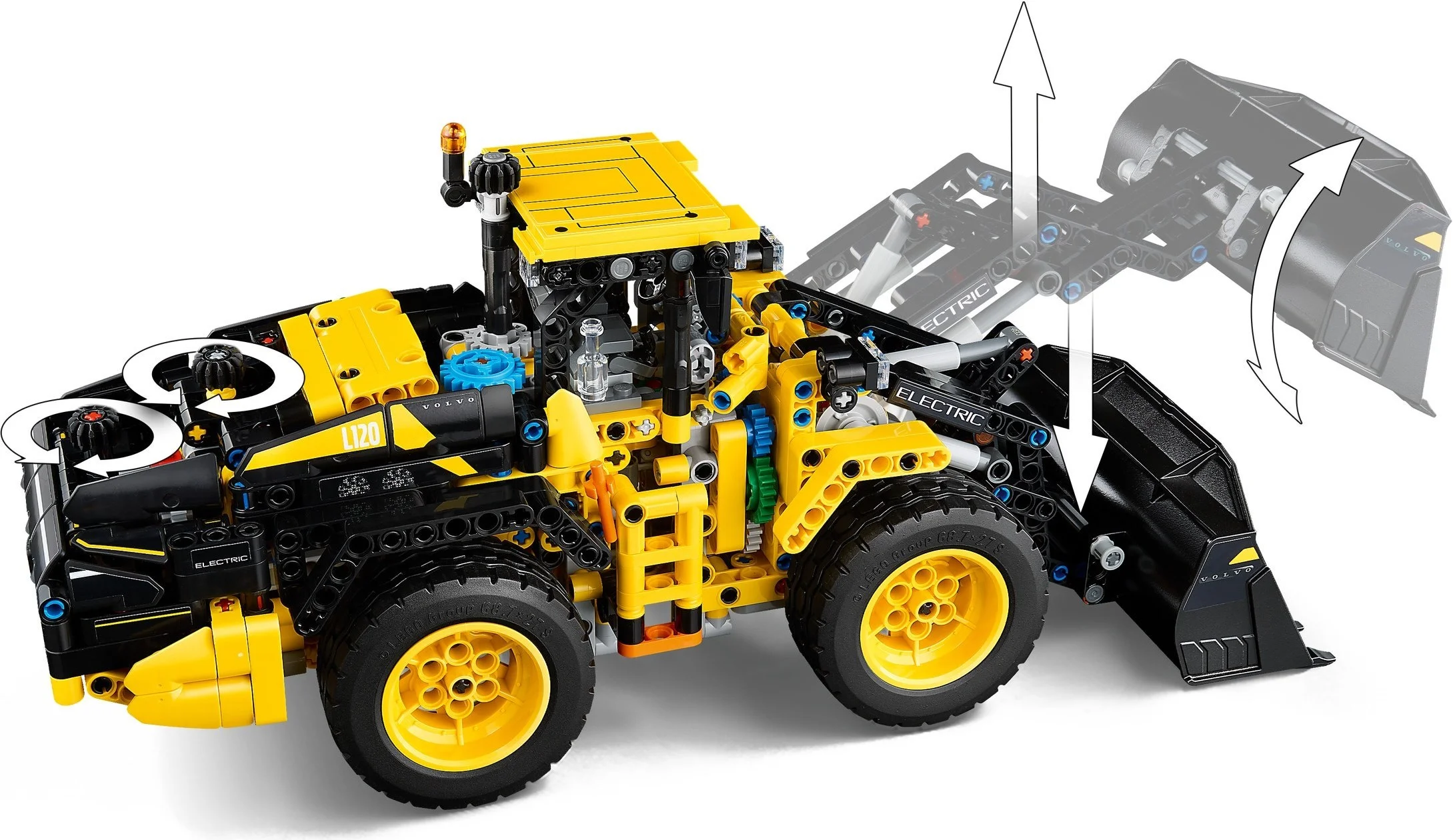 LEGO® 42209 Ładowarka kołowa Volvo L120 Electric - zdjęcie 12