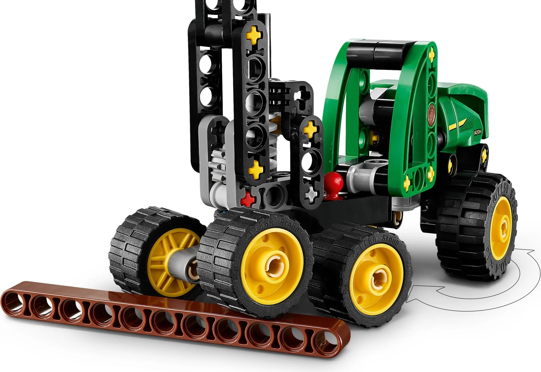 LEGO® 42218 Harwester Kołowy John Deere 1470H - zdjęcie 7