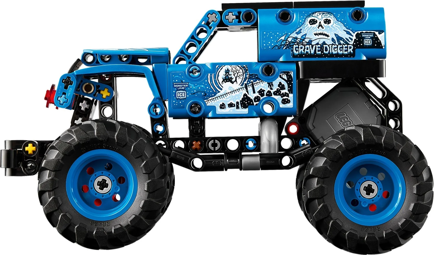 LEGO® 42219 Monster Jam™ Grave Digger™ Ogień i Lód - zdjęcie 8