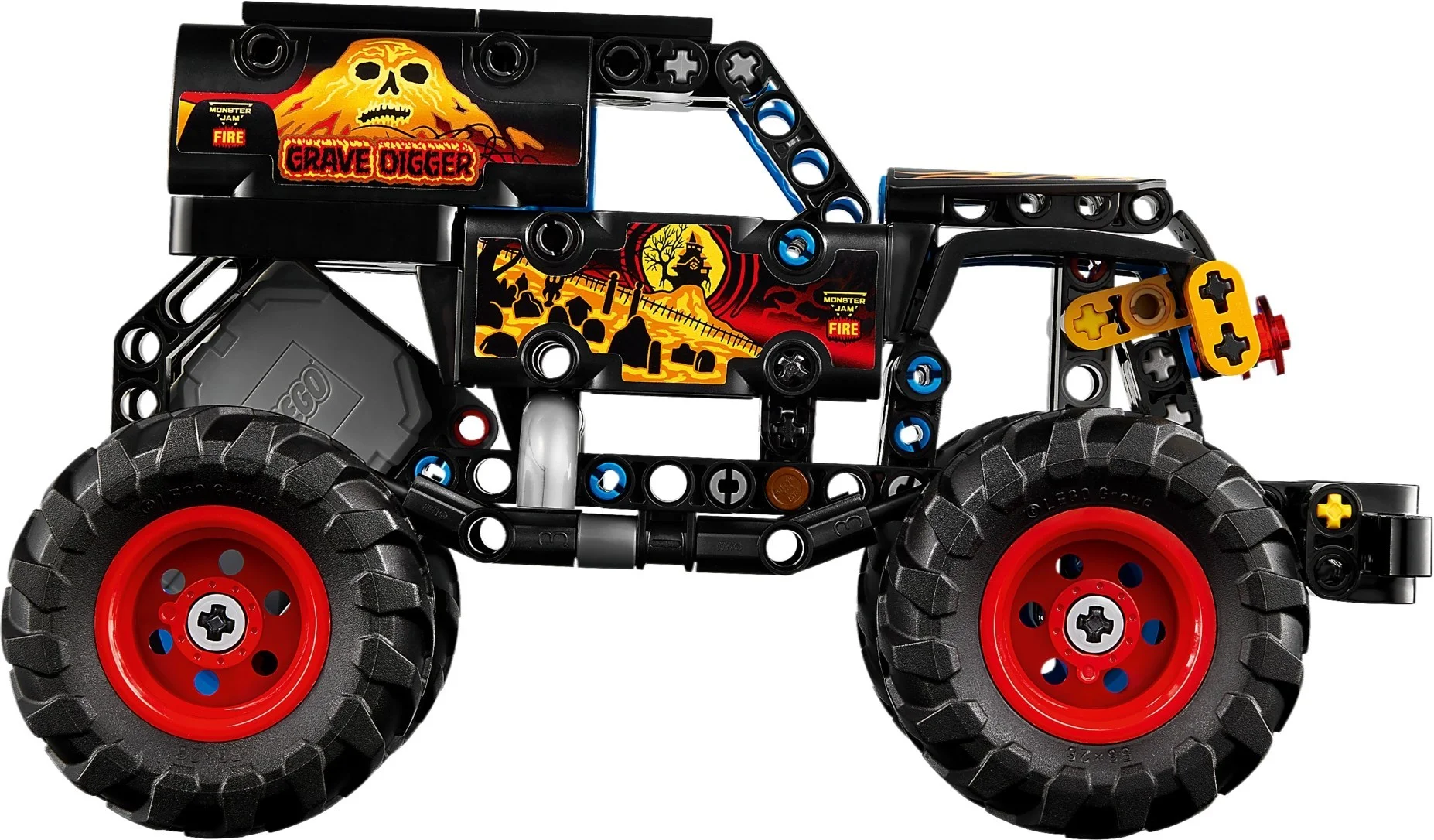 LEGO® 42219 Monster Jam™ Grave Digger™ Ogień i Lód - zdjęcie 9