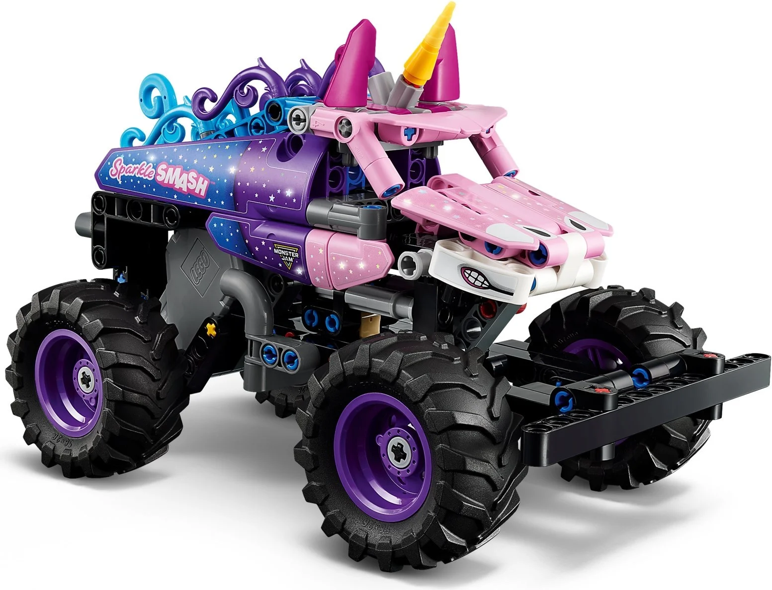 LEGO® 42220 Monster Jam™ Sparkle Smash™ z Napędem Typu Pull-Back - zdjęcie 1
