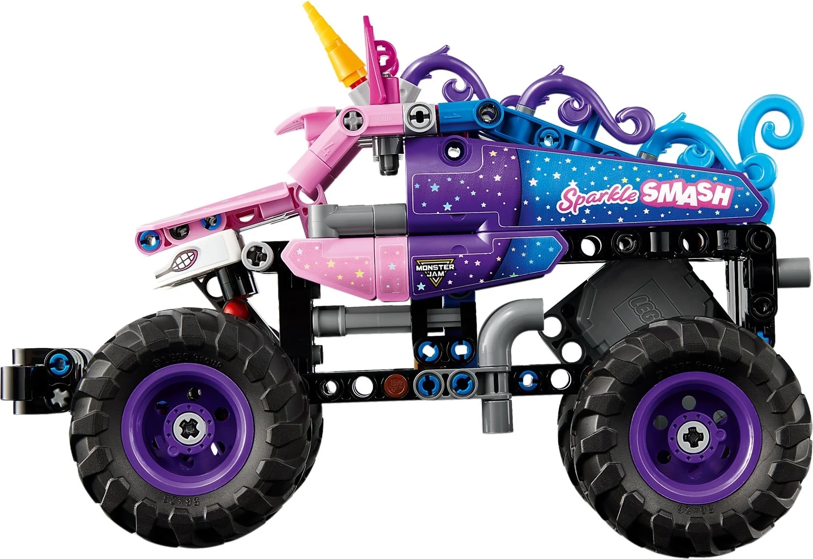 LEGO® 42220 Monster Jam™ Sparkle Smash™ z Napędem Typu Pull-Back - zdjęcie 9