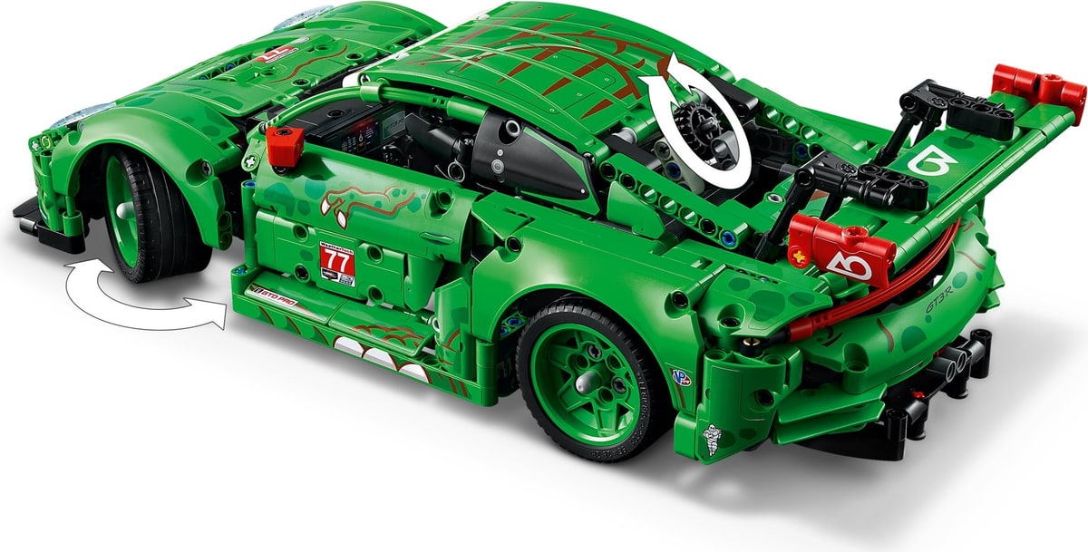 LEGO® 42224 Samochód Porsche 911 GT3 R REXY AO Racing - zdjęcie 23