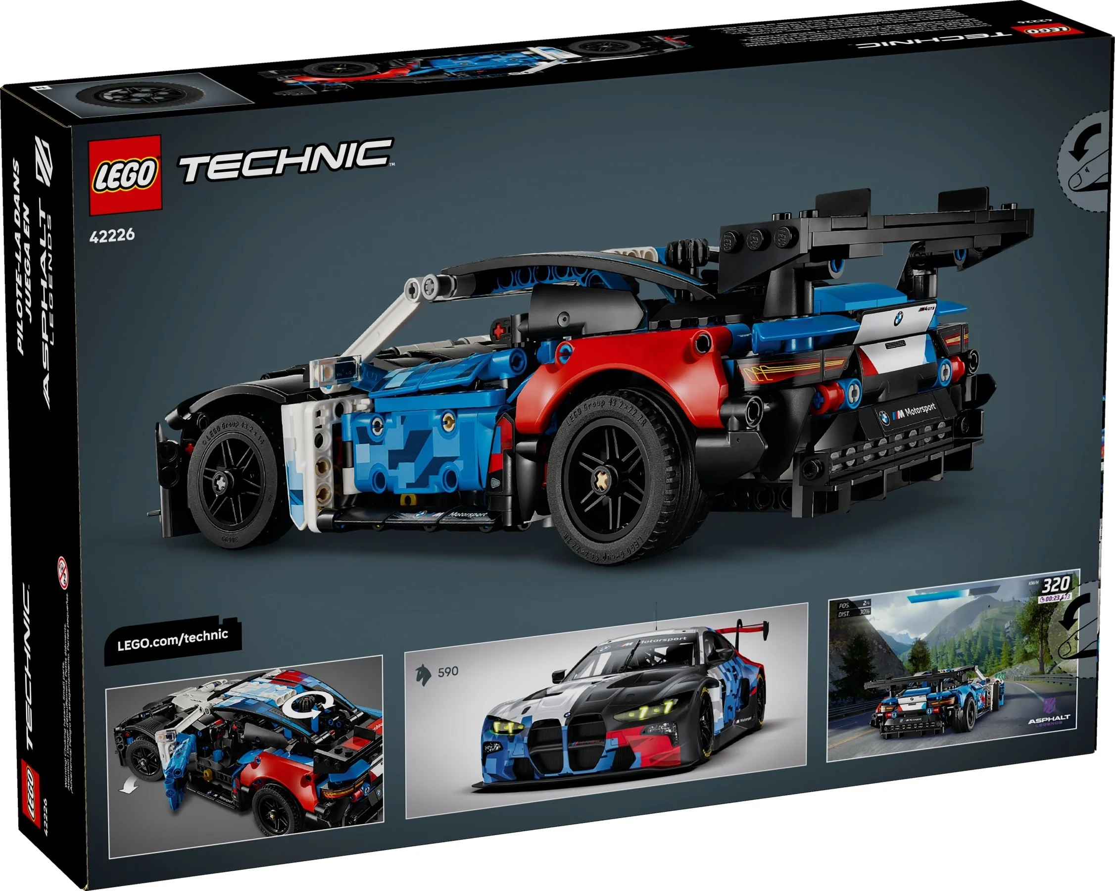 LEGO® 42226 Champions 77253 Hipersamochód sportowy Bugatti Vision Gt - zdjęcie 6