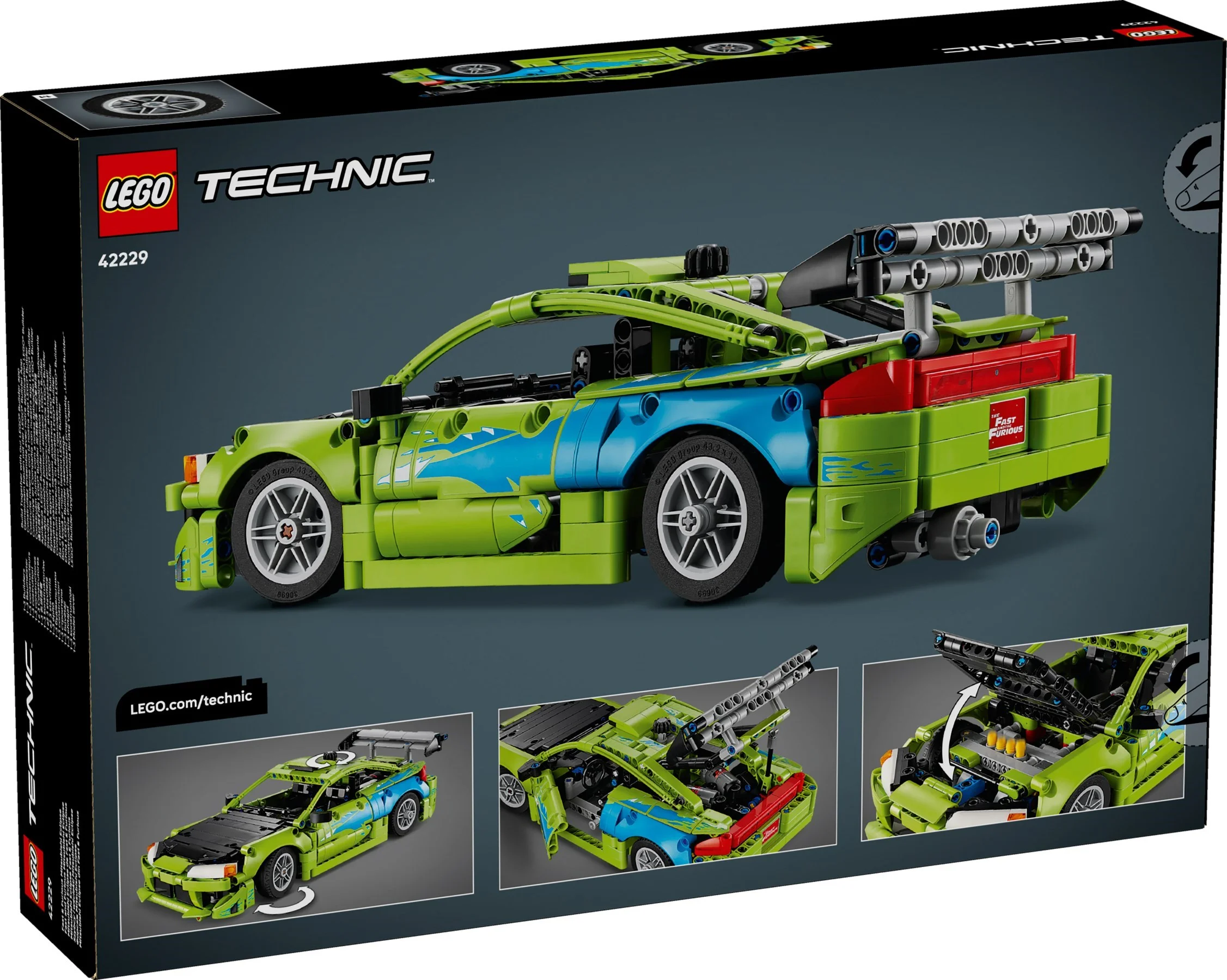 LEGO® 42229 Samochód Fast and Furious Mitsubishi Eclipse - zdjęcie 5