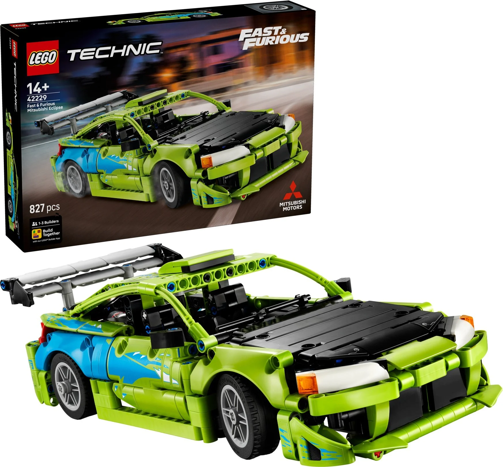 LEGO® 42229 Samochód Fast and Furious Mitsubishi Eclipse - zdjęcie 7