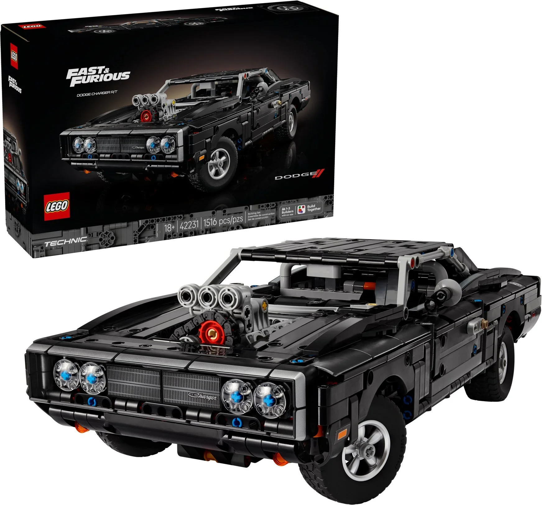 LEGO® 42231 Samochód Fast and Furious Dodge Charger R/T - zdjęcie 7