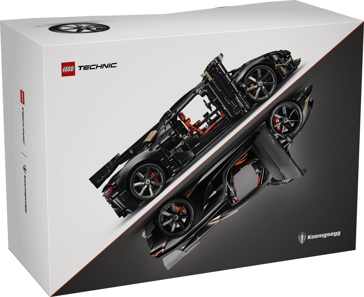 LEGO® 42232 Koenigsegg Sadair's Spear Megacar, Zestaw - zdjęcie 4