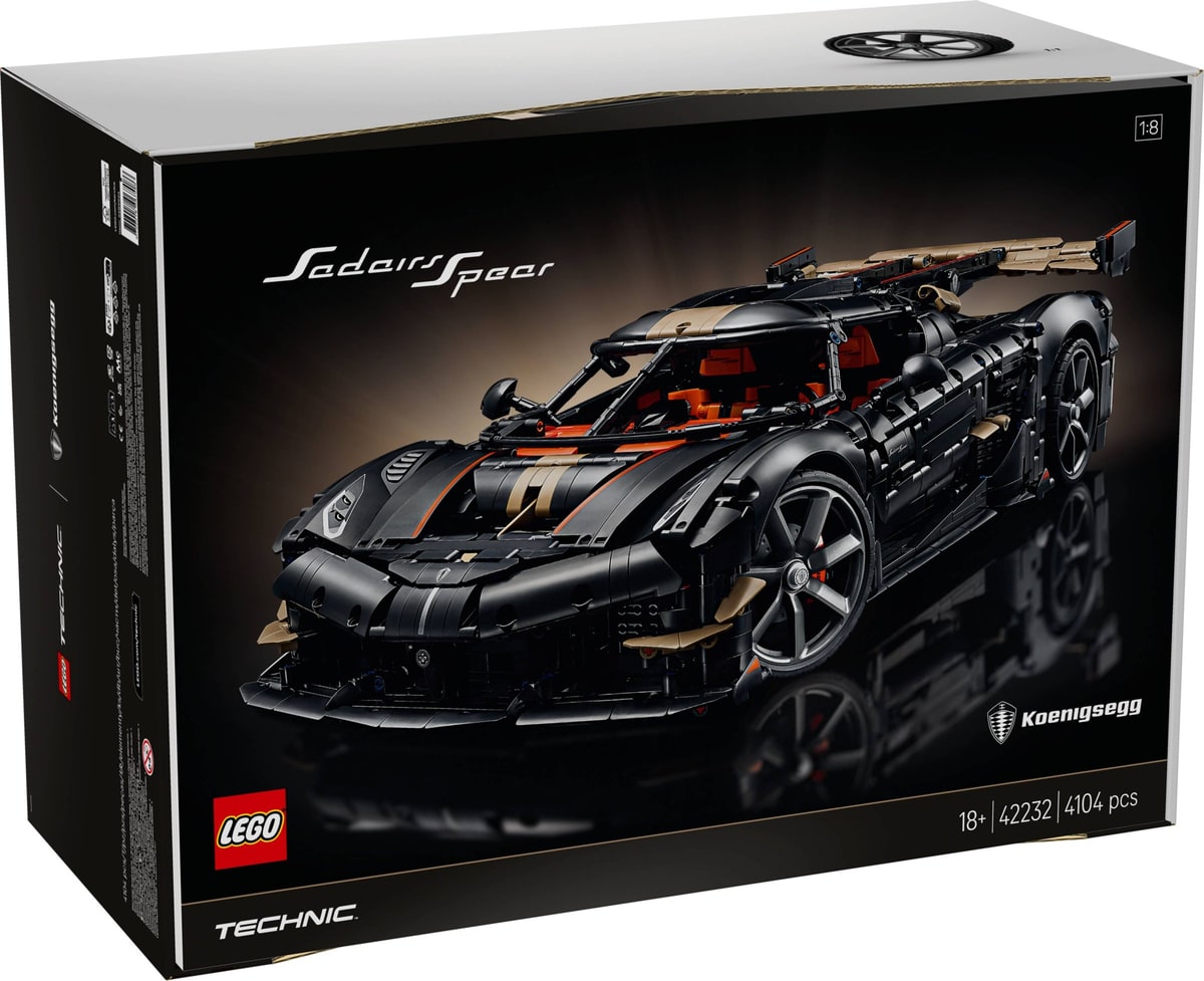 LEGO® 42232 Koenigsegg Sadair's Spear Megacar, Zestaw - zdjęcie 5