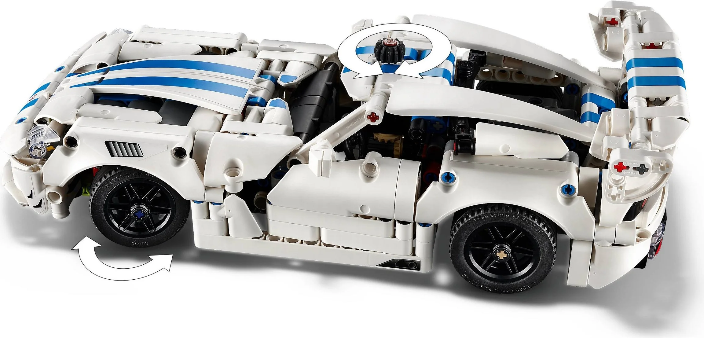 LEGO® 42234 Samochód sportowy Dodge Viper GTS-R - zdjęcie 13