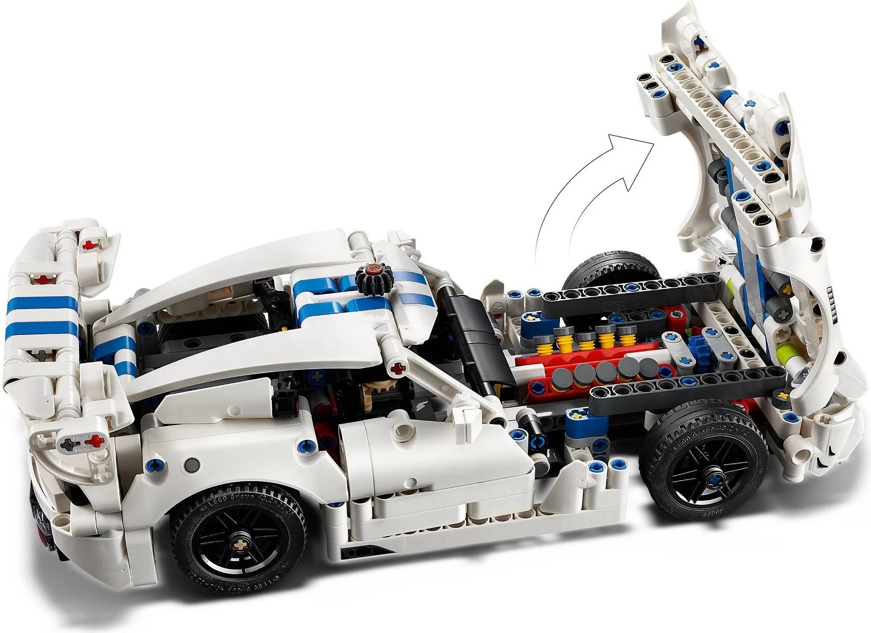 LEGO® 42234 Samochód sportowy Dodge Viper GTS-R - zdjęcie 15