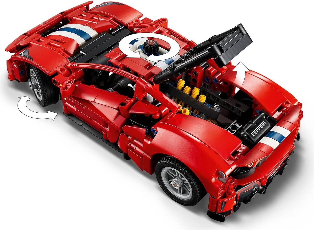 LEGO® 42235 Samochód Ferrari 488 PISTA - zdjęcie 14