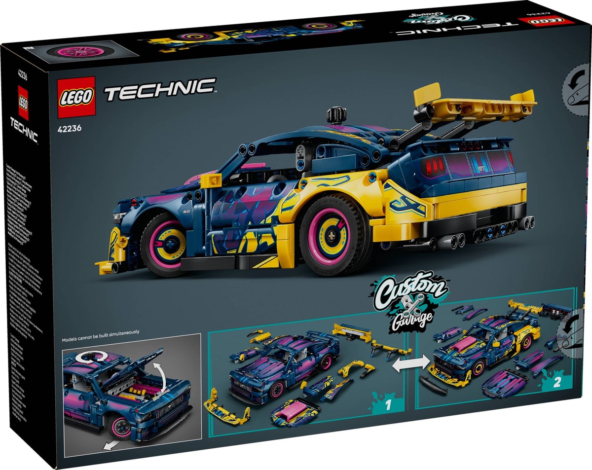 LEGO® 42236 Warsztat tuningowy: samochód Ford Mustang GT - zdjęcie 2