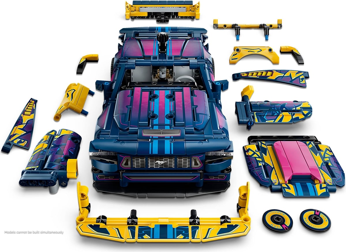 LEGO® 42236 Warsztat tuningowy: samochód Ford Mustang GT - zdjęcie 6