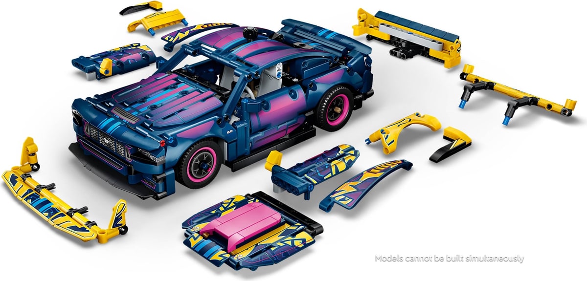 LEGO® 42236 Warsztat tuningowy: samochód Ford Mustang GT - zdjęcie 12