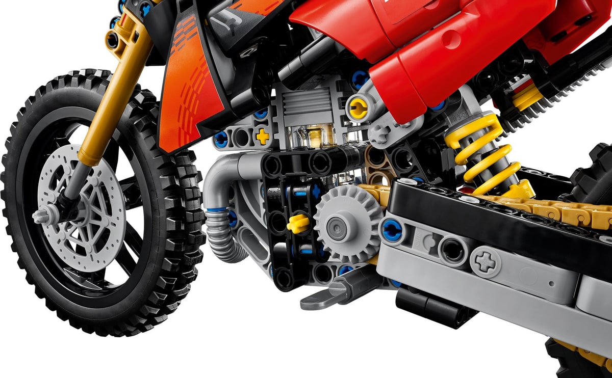 LEGO® 42238 Motocykl Ducati Desmo450 MX Factory - zdjęcie 9