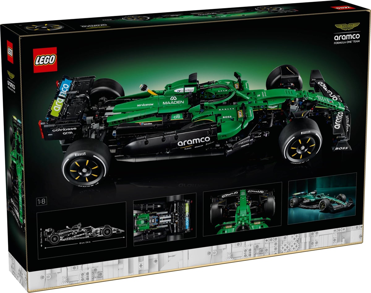 LEGO® 42240 Bolid F1 Aston Martin Aramco AMR25 - zdjęcie 2