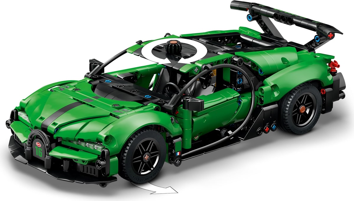 LEGO® 42241 Zielony hipersamochód Bugatti Chiron Pur Sport - zdjęcie 26