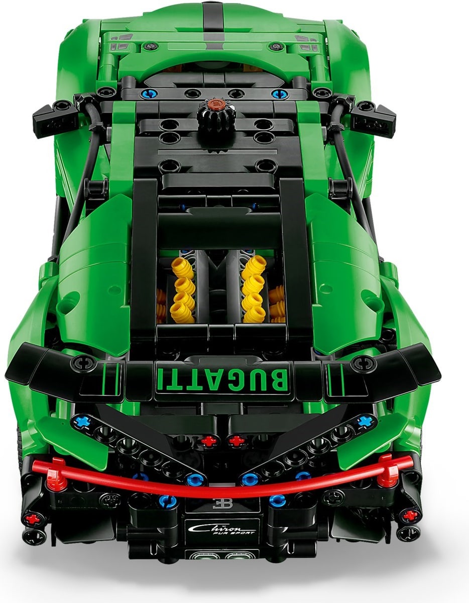 LEGO® 42241 Zielony hipersamochód Bugatti Chiron Pur Sport - zdjęcie 28