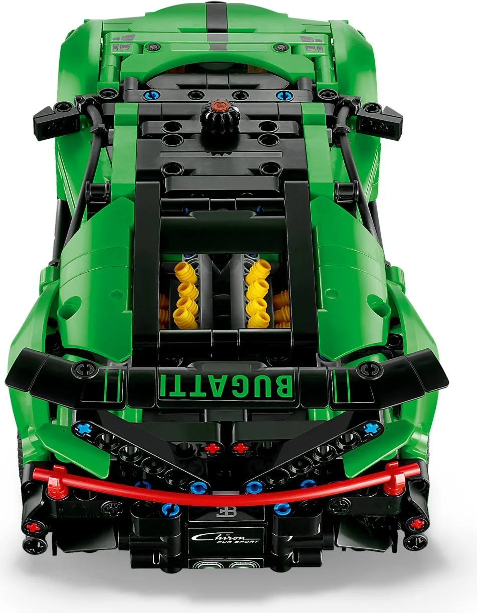 LEGO® 42241 Zielony hipersamochód Bugatti Chiron Pur Sport - zdjęcie 27