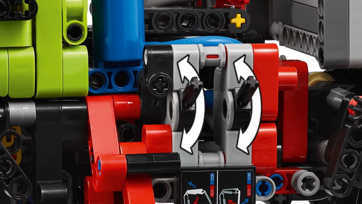 LEGO® 42242 Mercedes-Benz Unimog U 5023 z dźwigiem - zdjęcie 26