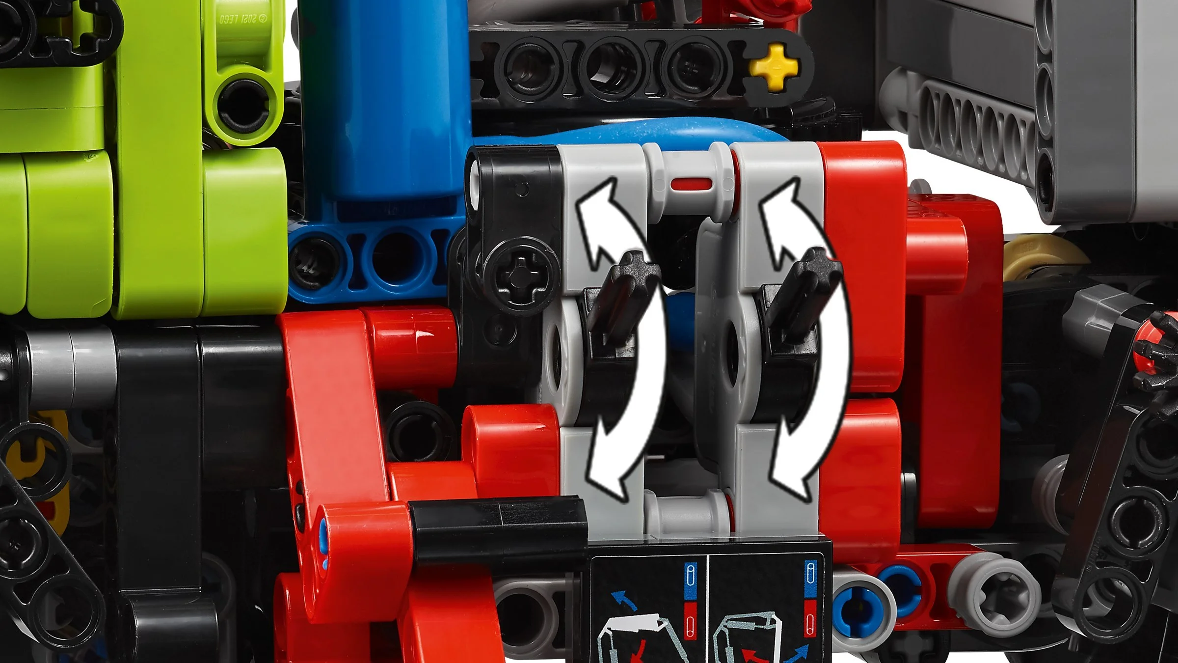 LEGO® 42242 Mercedes-Benz Unimog U 5023 z dźwigiem - zdjęcie 25