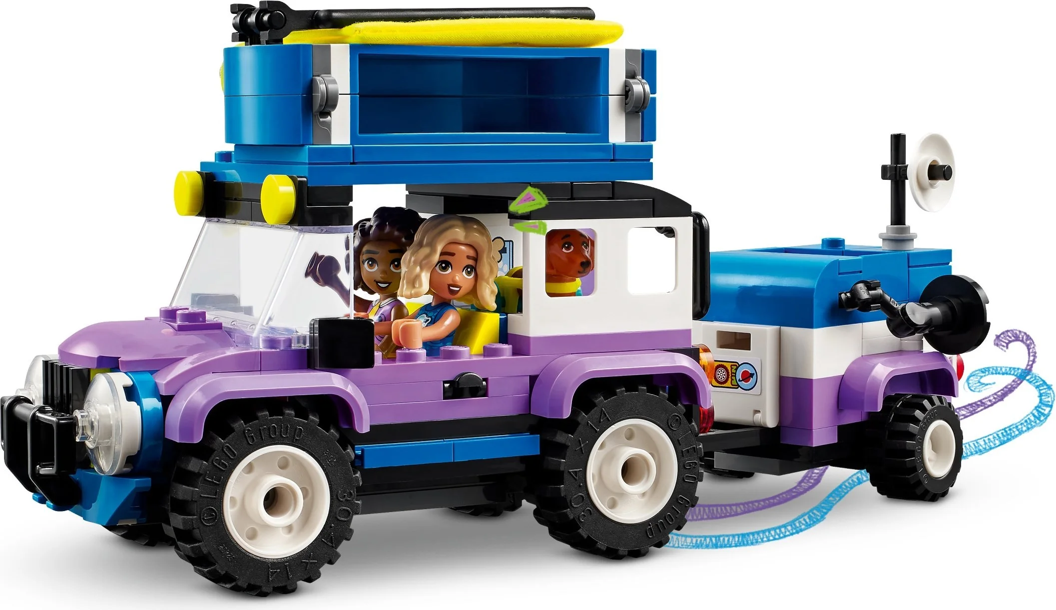 LEGO® 42603 Kamper z mobilnym obserwatorium gwiazd Outlet!!! 8/10 - zdjęcie 7