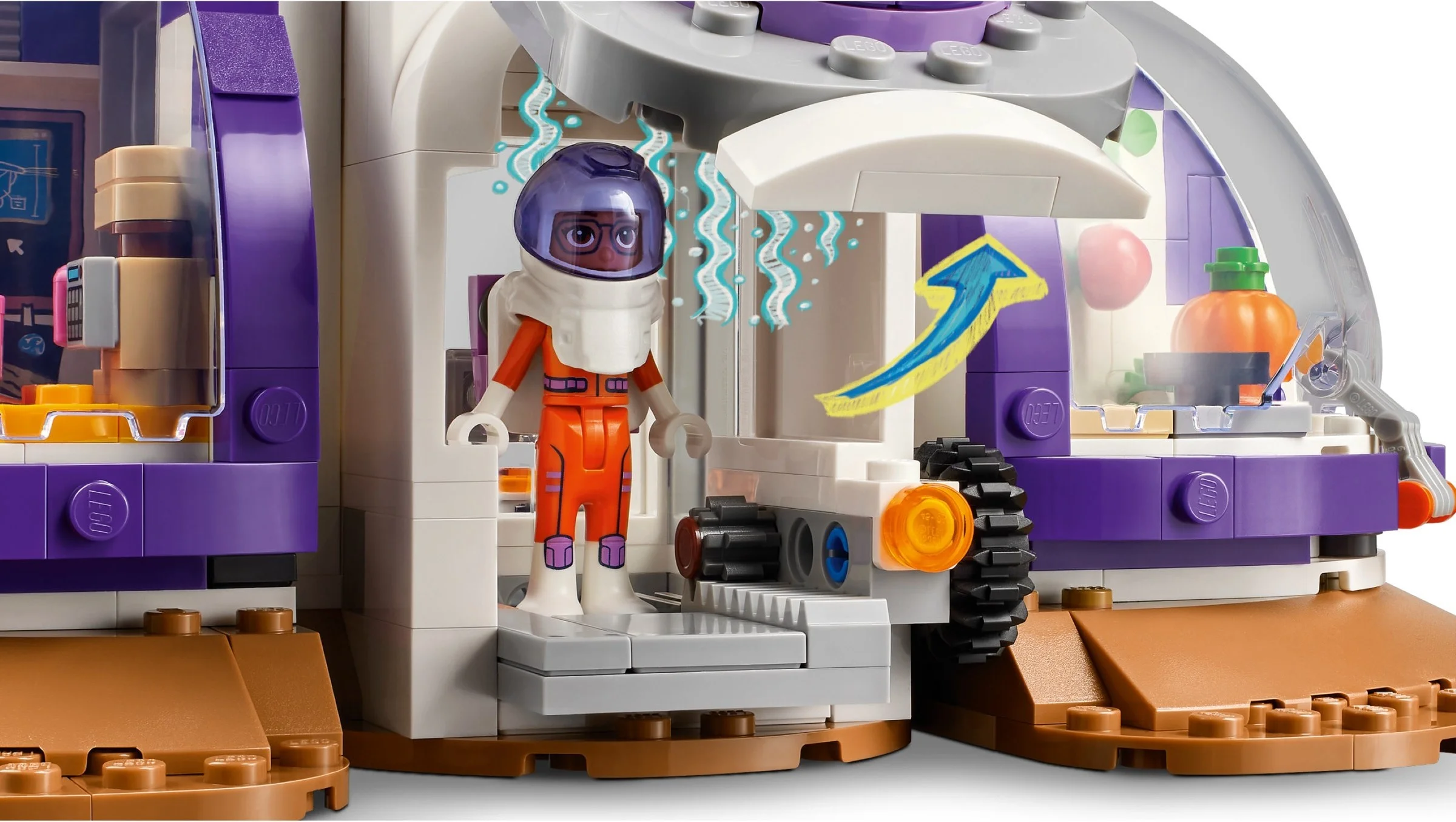 LEGO® 42605 Stacja kosmiczna i rakieta - zdjęcie 5