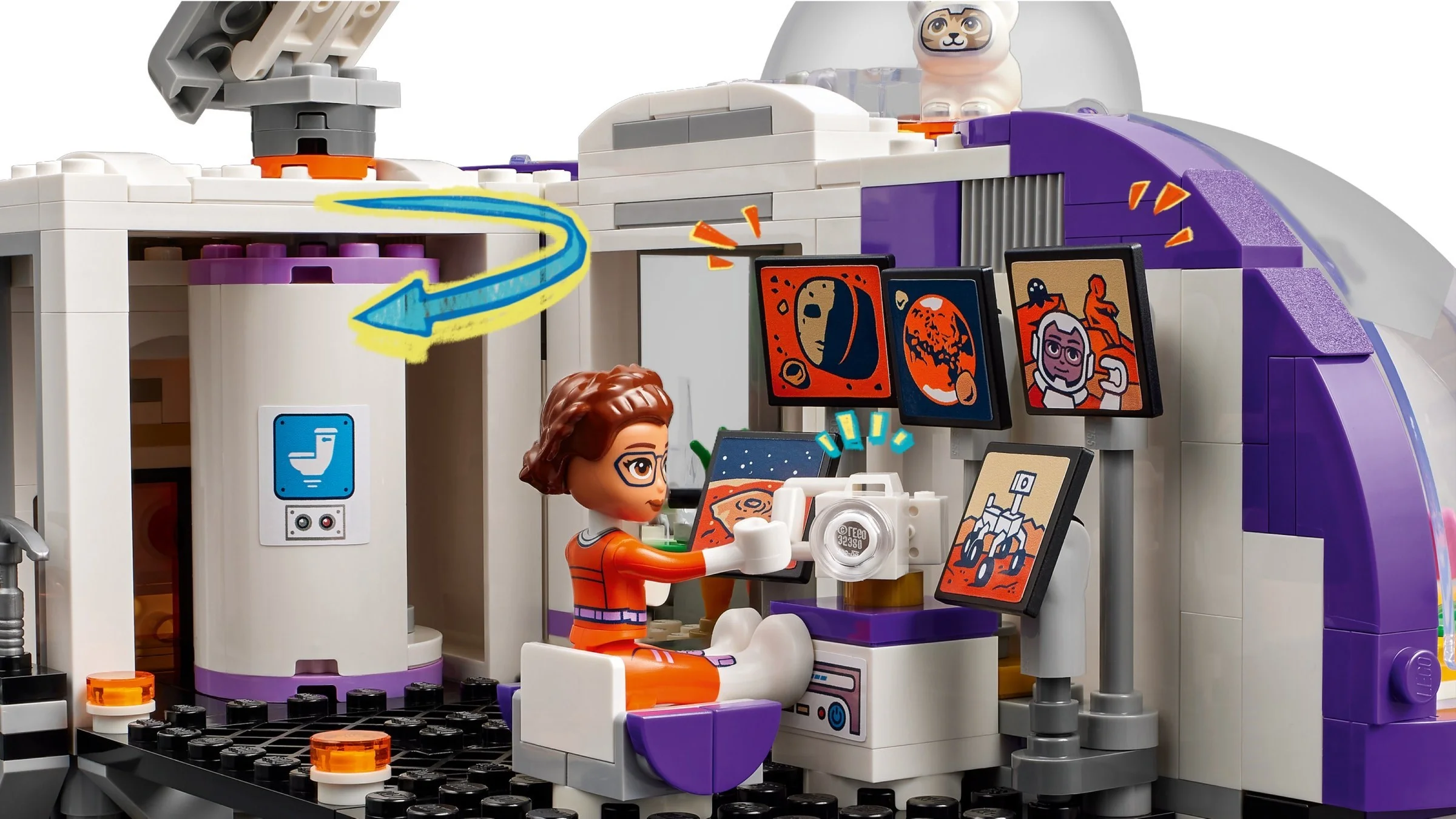 LEGO® 42605 Stacja kosmiczna i rakieta - zdjęcie 6