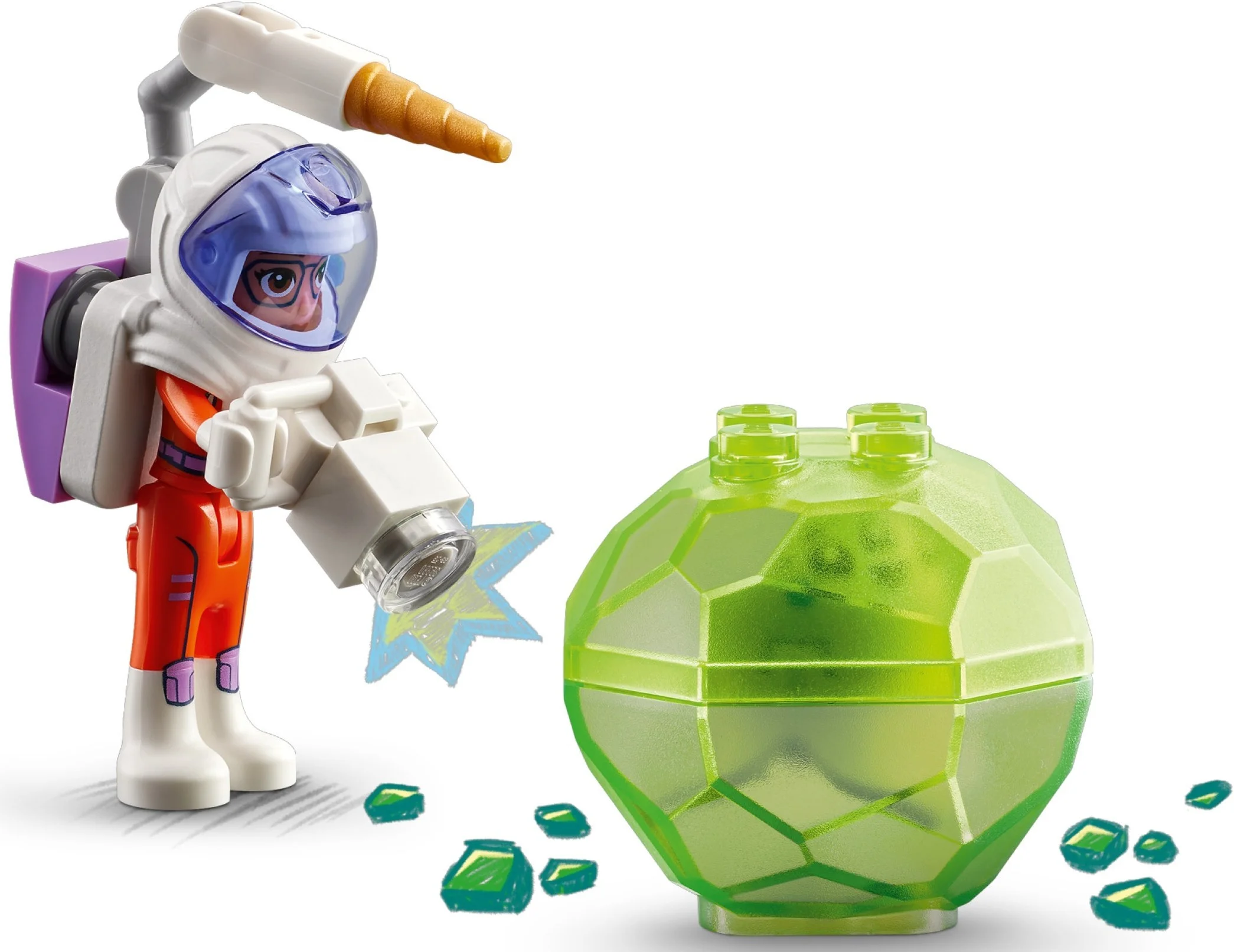 LEGO® 42605 Stacja kosmiczna i rakieta - zdjęcie 8