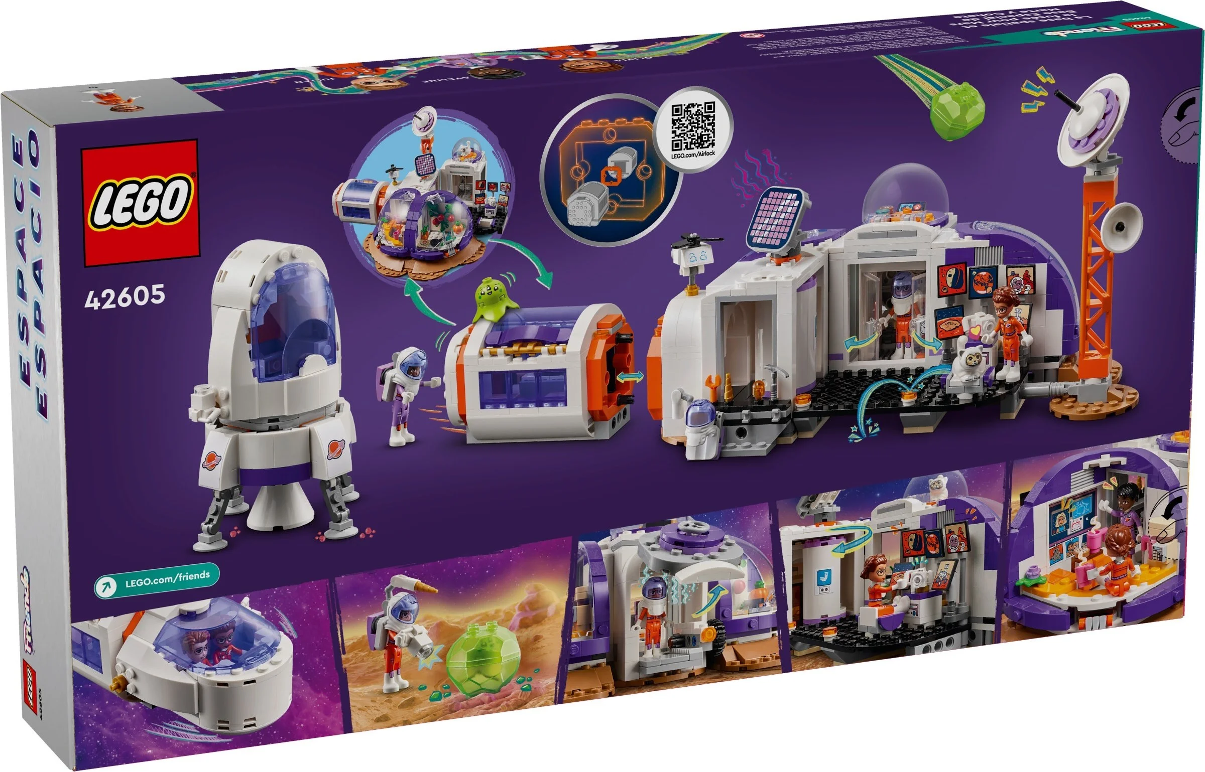 LEGO® 42605 Stacja kosmiczna i rakieta - zdjęcie 9