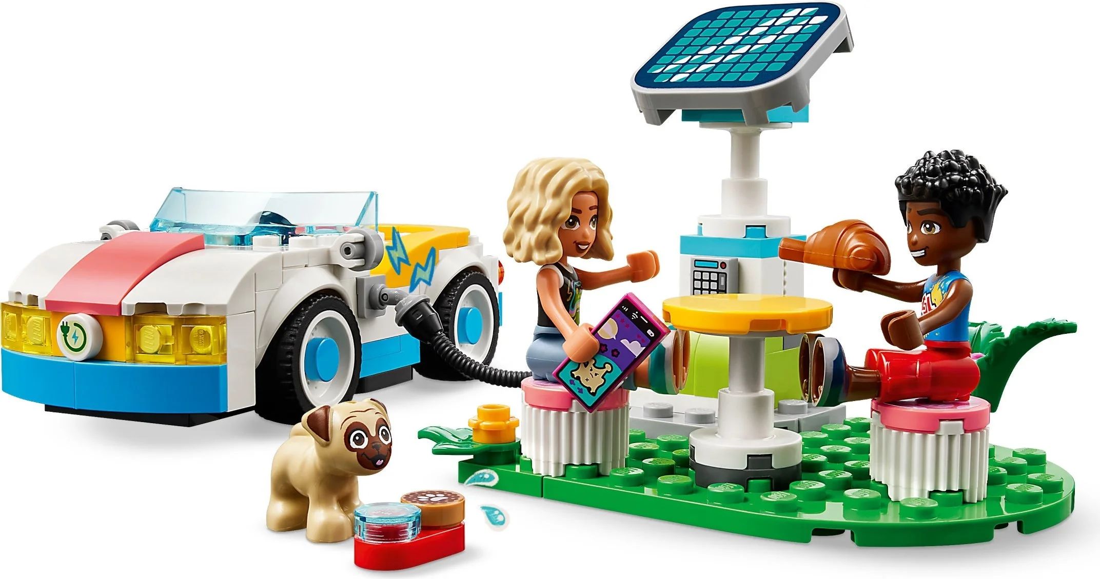 LEGO® 42609 Friends Samochód elektryczny i stacja ładująca 42609 - zdjęcie 9