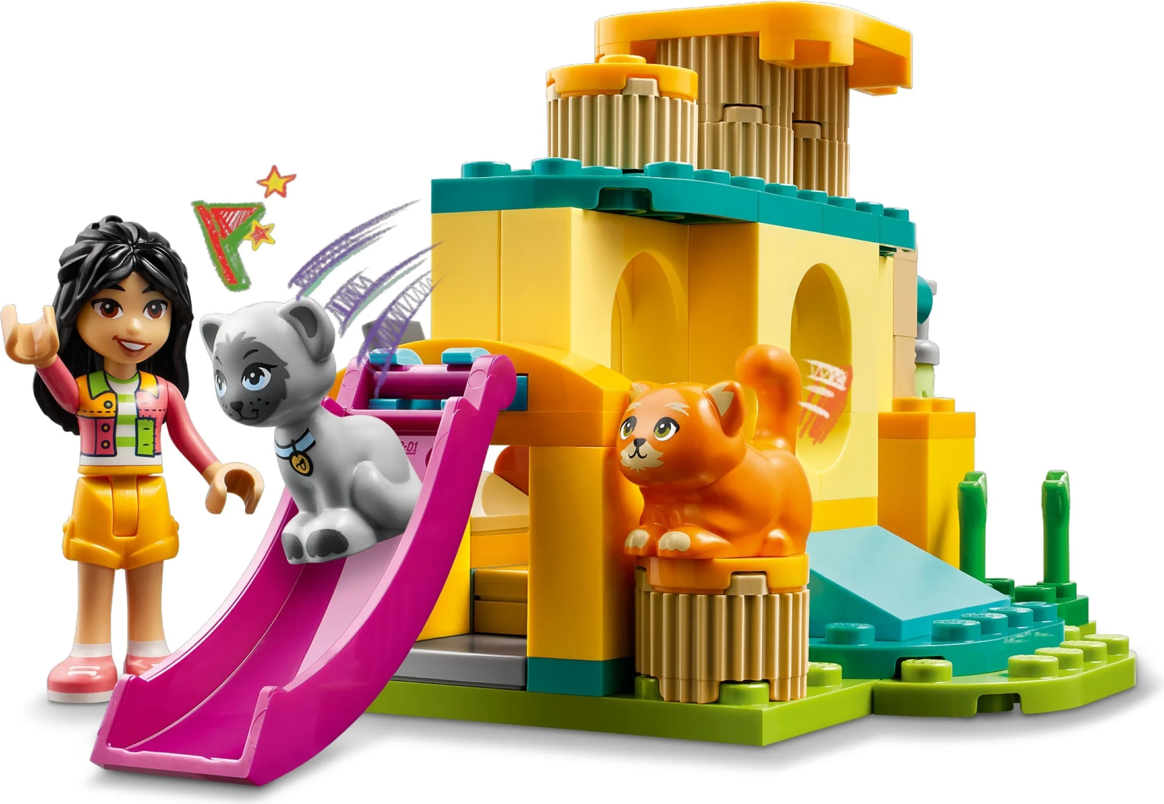LEGO® 42612 Przygoda na kocim placu zabaw Kotki Plac Zabaw Nowe - zdjęcie 3